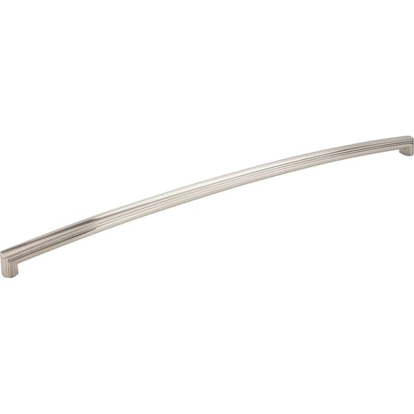 Jeffrey Alexander 18" Center-to-Center Satin Nickel Delgado Appliance Handle 519-18SN - main